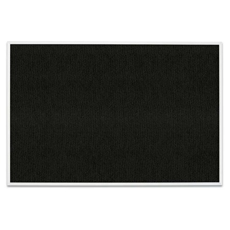 United Visual Products Corkboard, Fabric, 1 Door, Satin, 18" x 24" UV300-SATIN-COBACC